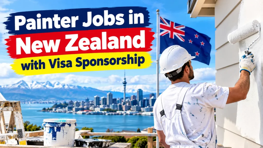 Painter Jobs in New Zealand with Visa Sponsorship
