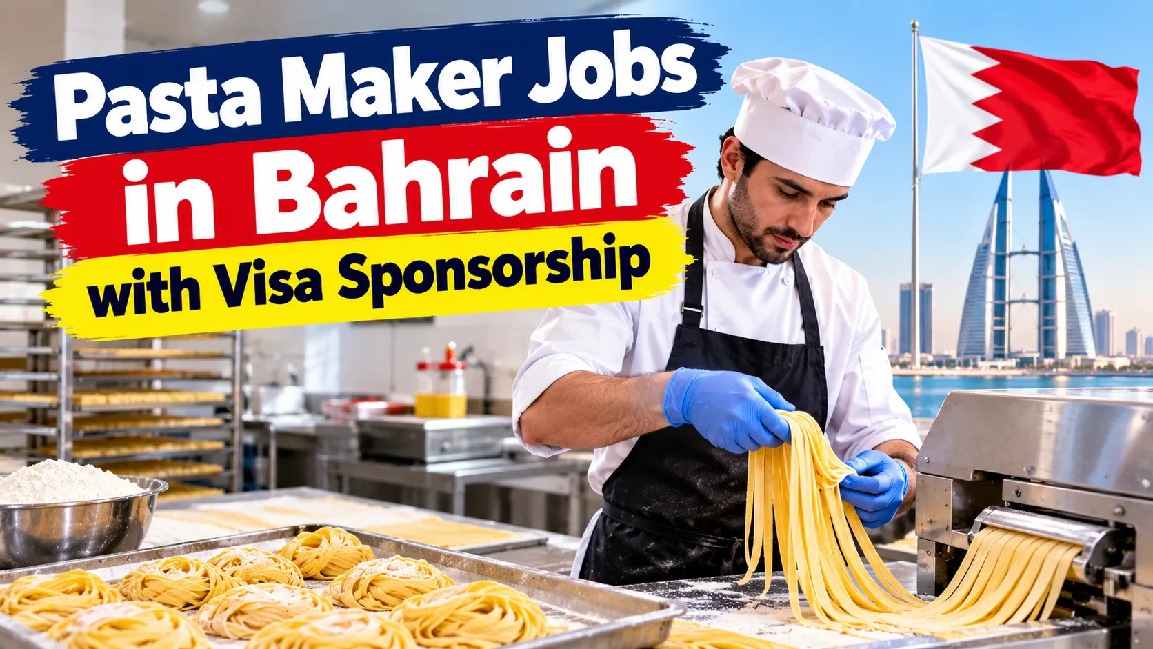 Pasta Maker Jobs in Bahrain with Visa Sponsorship