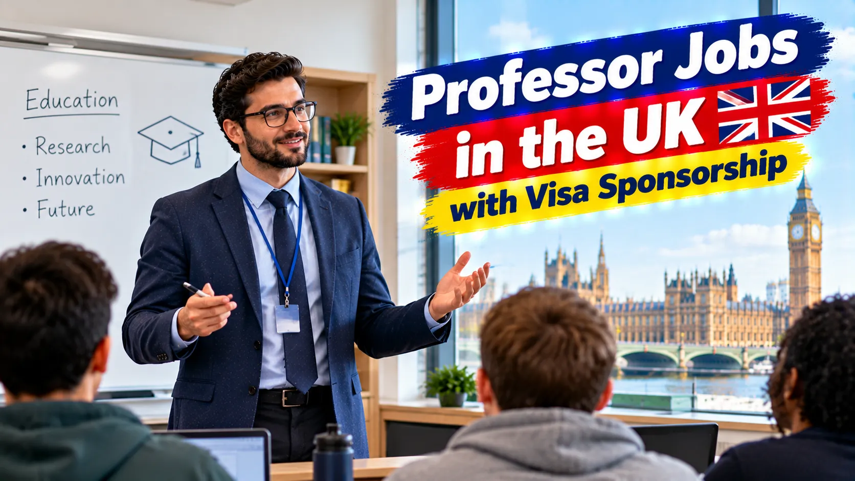 Professor Jobs in the UK with Visa Sponsorship