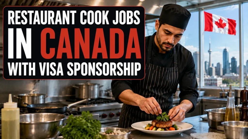 Restaurant Cook Jobs in Canada with Visa Sponsorship 2026