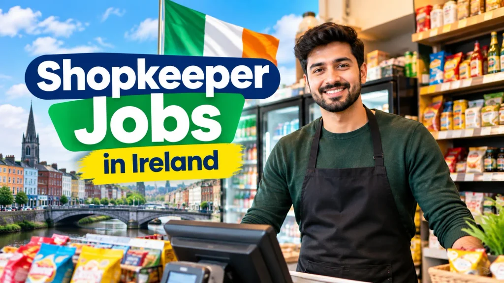 Shopkeeper Jobs in Ireland with Visa Sponsorship in 2026