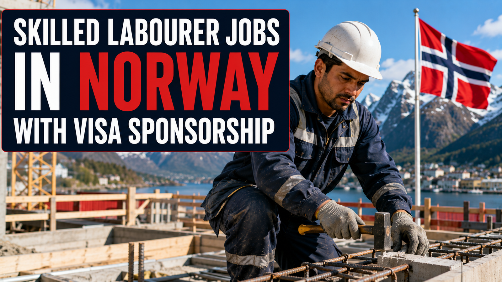 Skilled Labourer Jobs in Norway with Visa Sponsorship