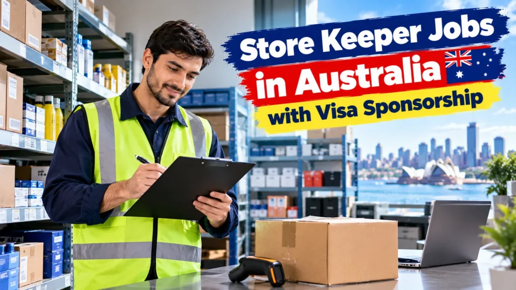 Store Keeper Jobs in Australia with Visa Sponsorship