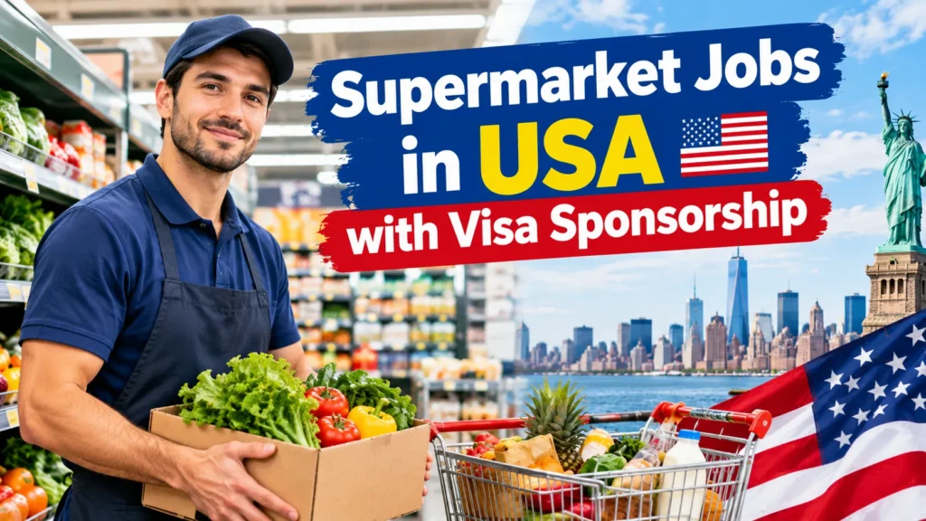 Supermarket Jobs in USA with Visa Sponsorship