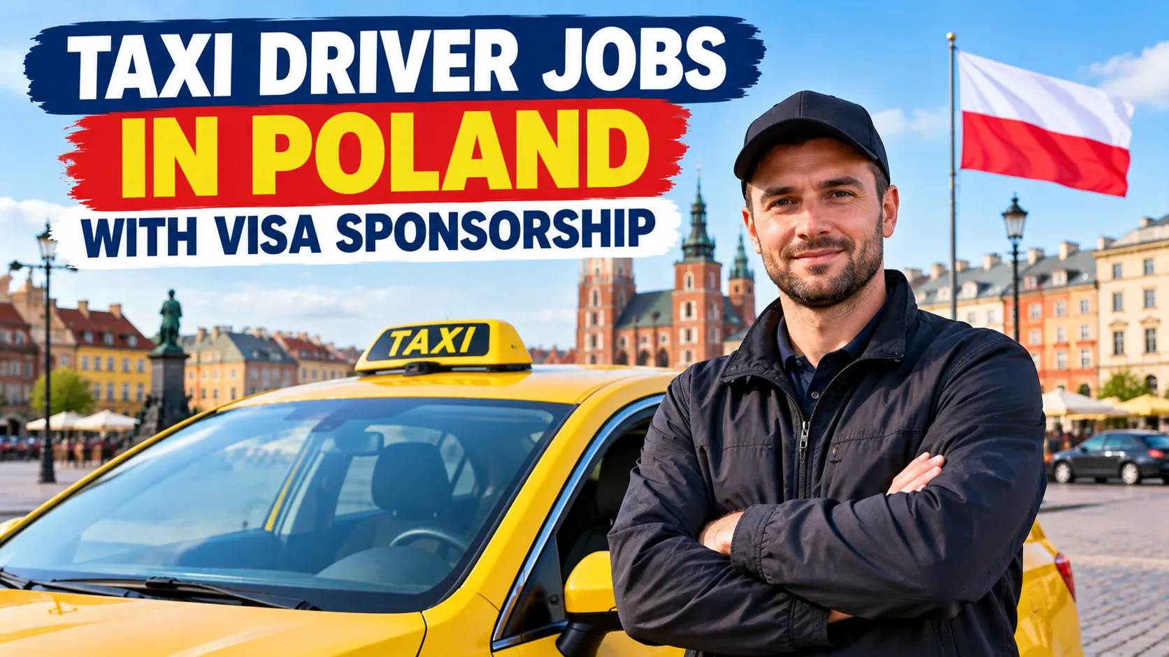Taxi Driver Jobs in Poland with Visa Sponsorship