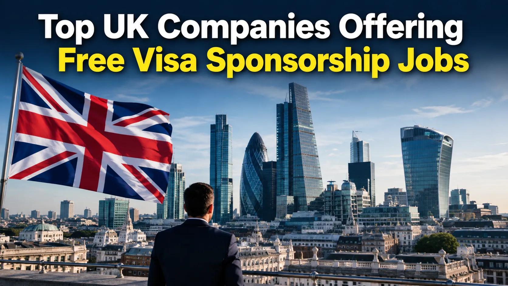 Top UK Companies Offering Free Visa Sponsorship Jobs.