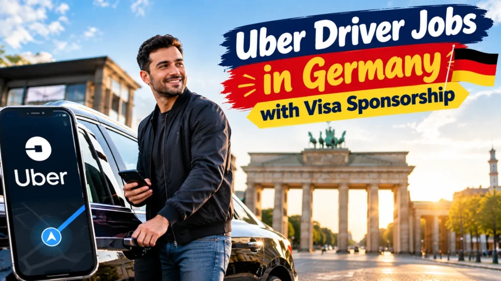 Uber Driver Jobs in Germany with Visa Sponsorship