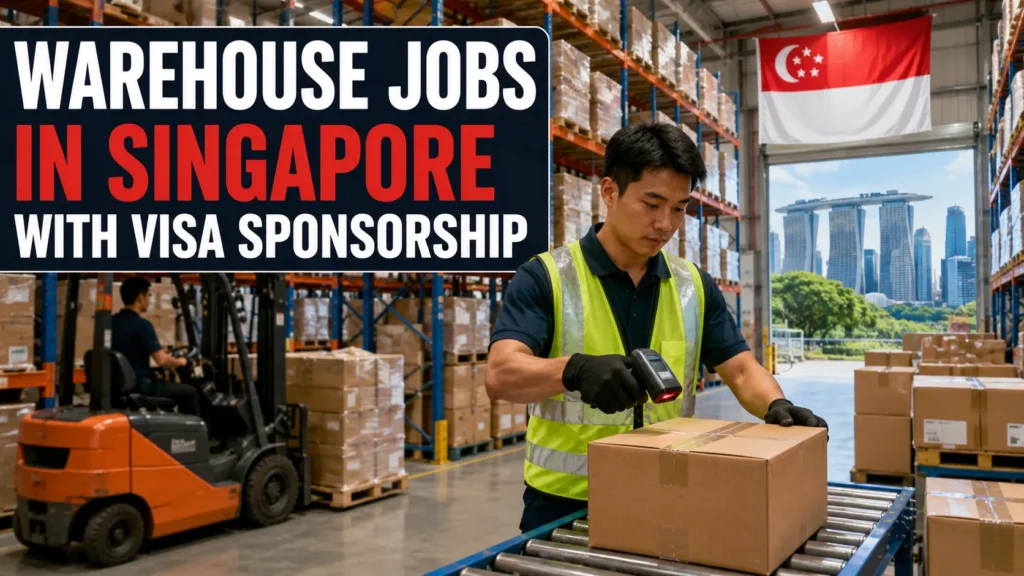 Warehouse Jobs in Singapore with Visa Sponsorship 2026