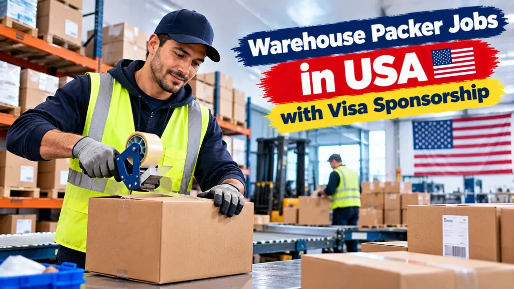 Warehouse Packer Jobs in USA with Visa Sponsorship